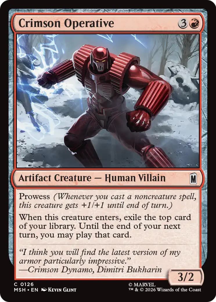 Crimson Operative - Image 1