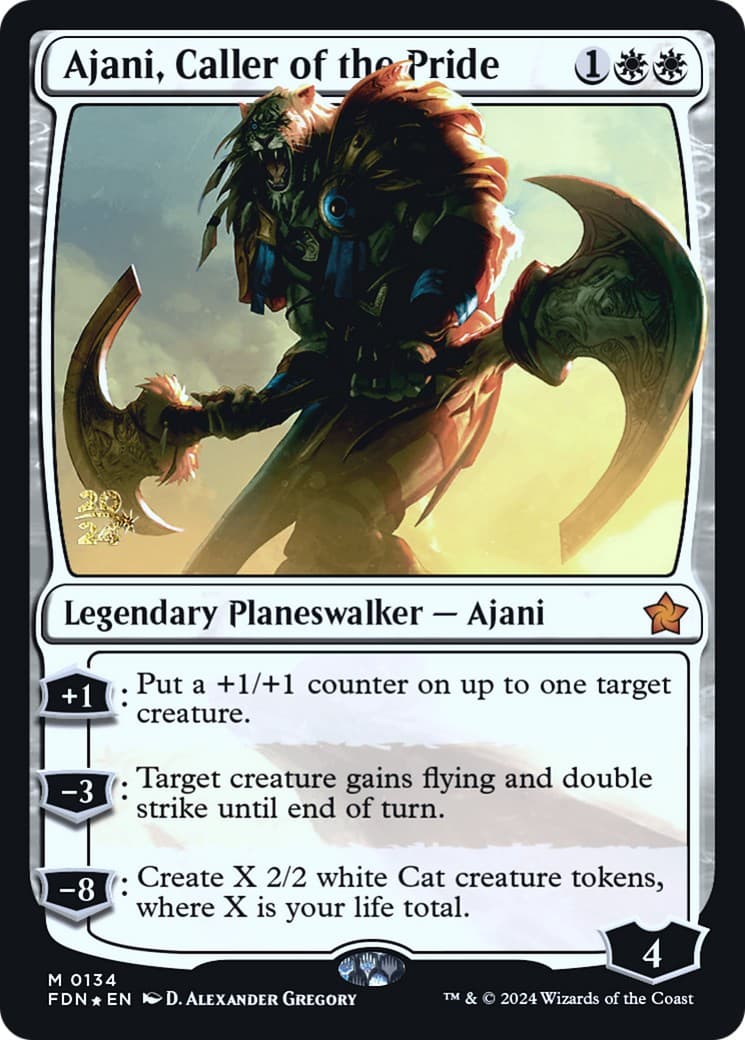 Ajani, Caller of the Pride - Image 1