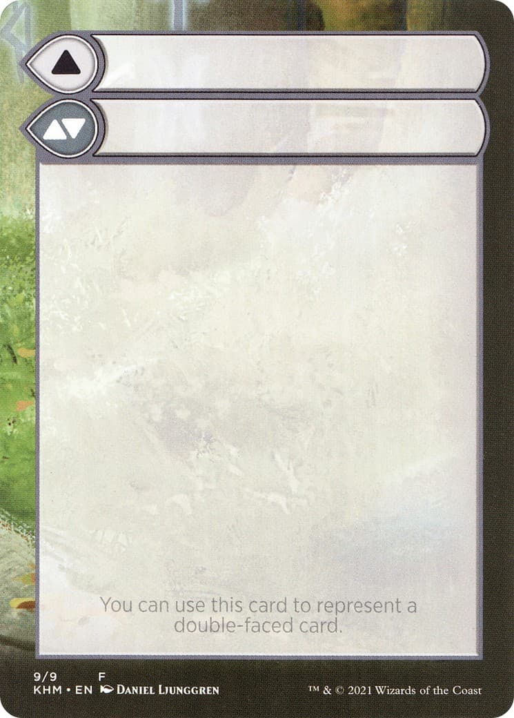 Double-Faced Substitute Card - Image 1