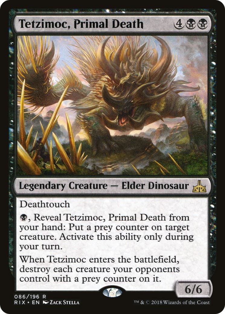Tetzimoc, Primal Death - Image 1
