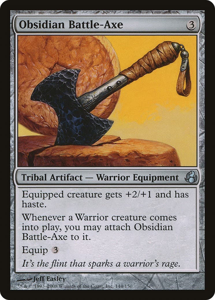 Obsidian Battle-Axe - Image 1