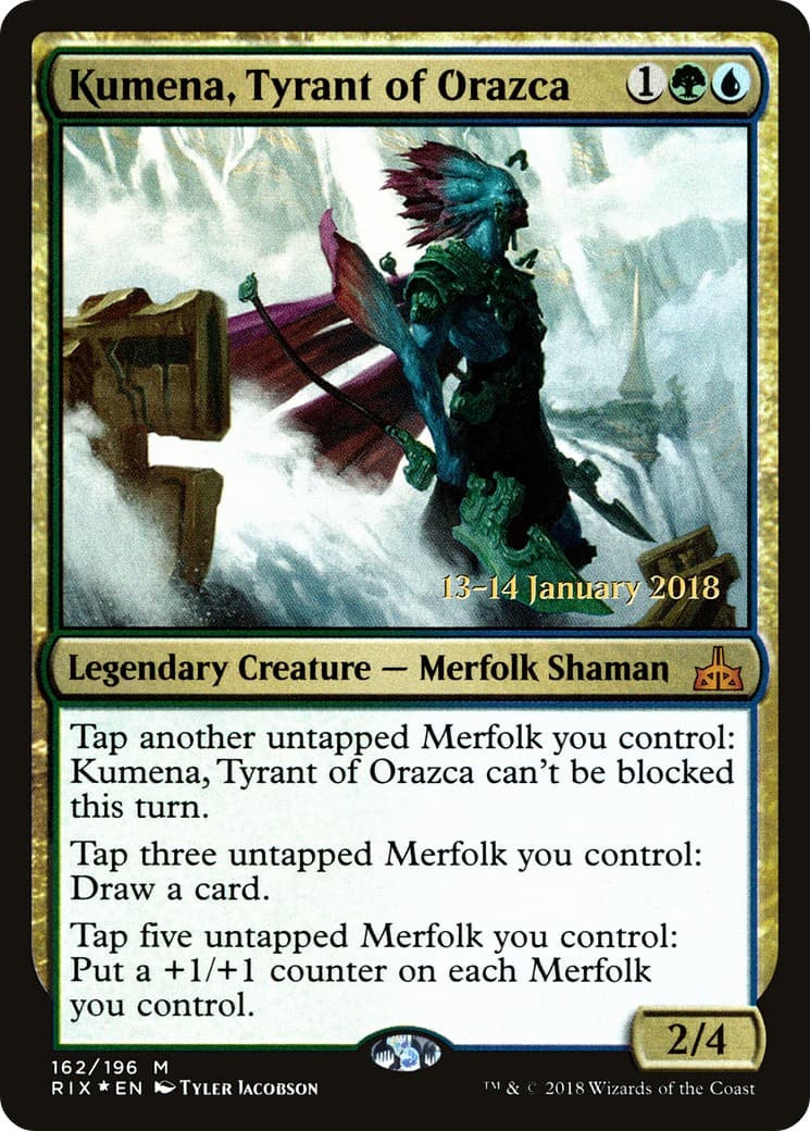 Kumena, Tyrant of Orazca - Image 1