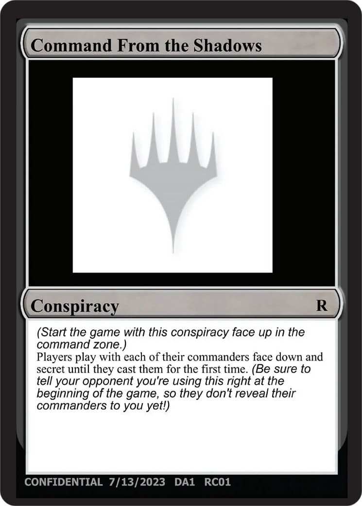 Command From the Shadows - Image 1