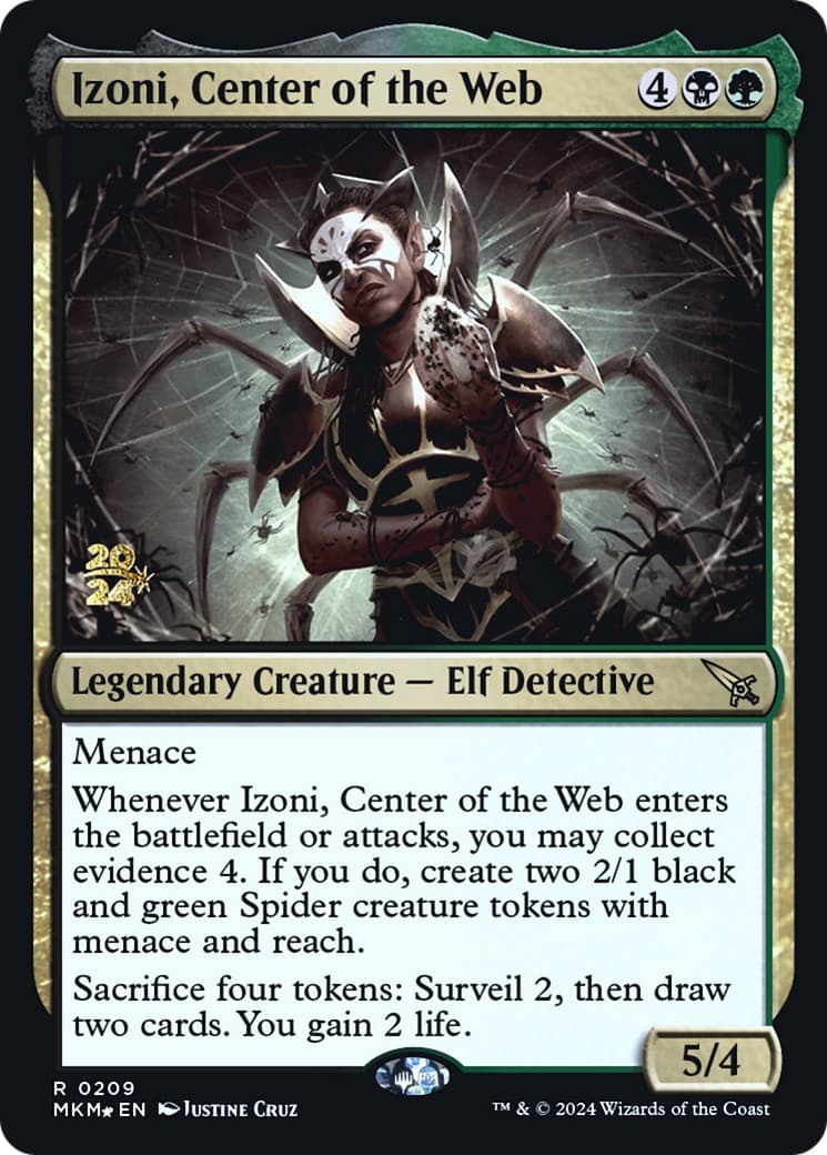 Izoni, Center of the Web - Image 1