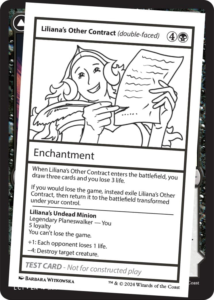 Liliana's Other Contract // Liliana's Undead Minion - Image 1