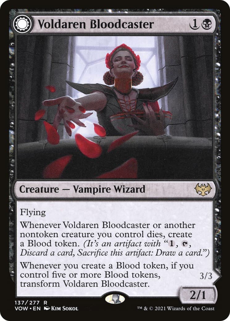 Voldaren Bloodcaster // Bloodbat Summoner - Image 1