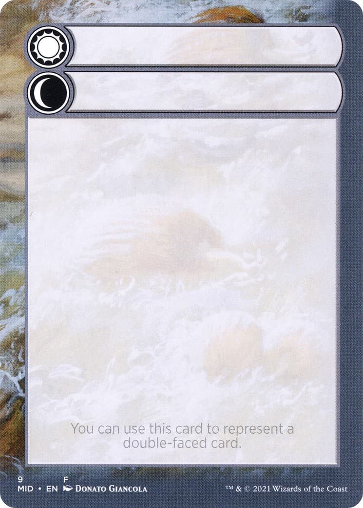 Double-Faced Substitute Card - Image 1
