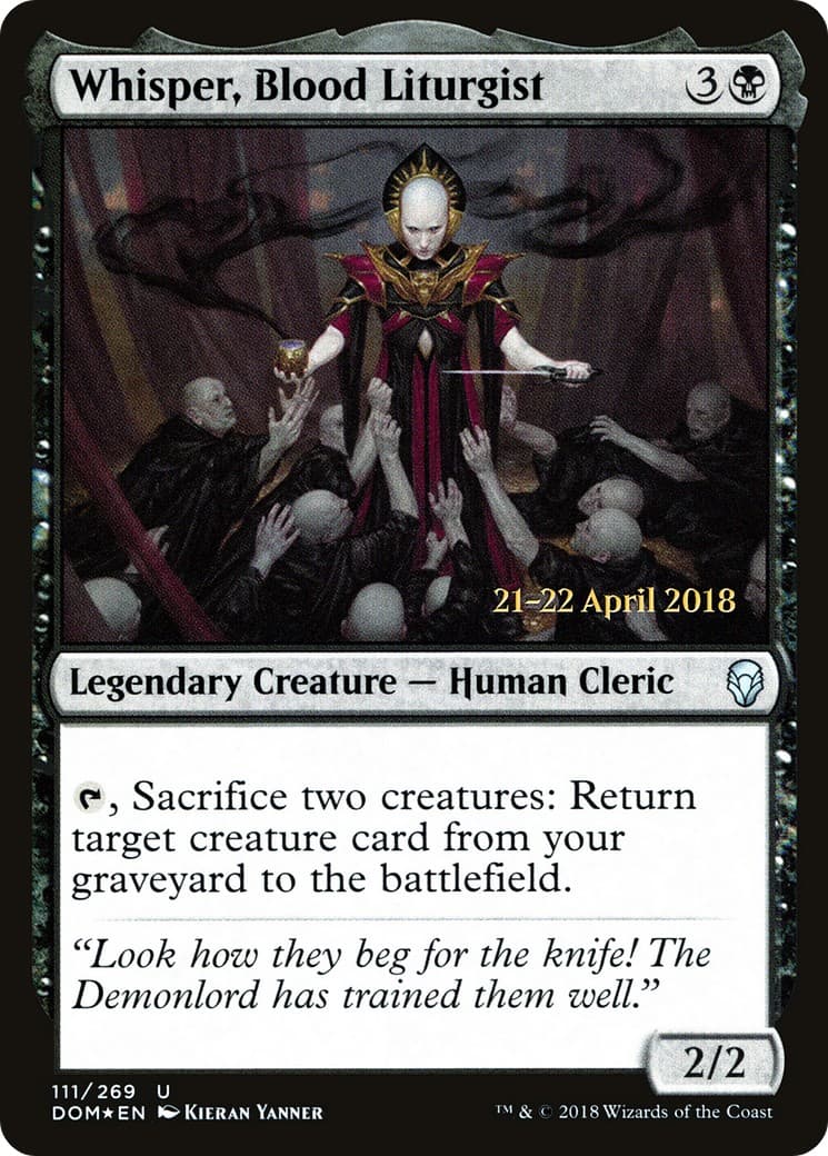 Whisper, Blood Liturgist - Image 1
