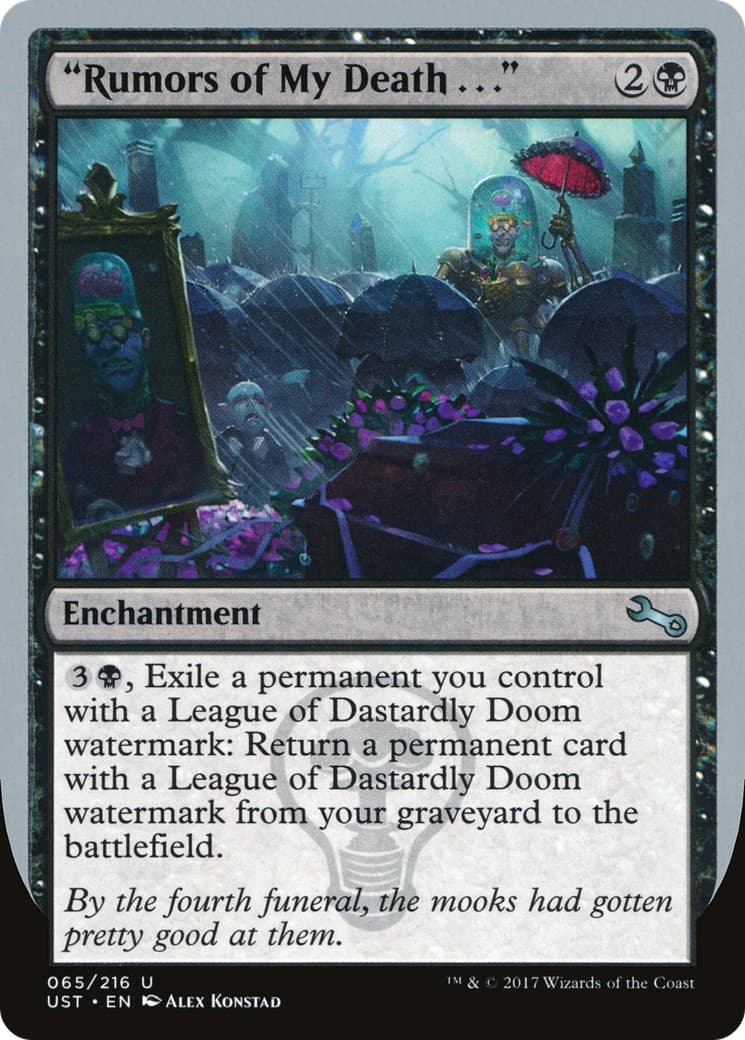 "Rumors of My Death . . ." - Image 1