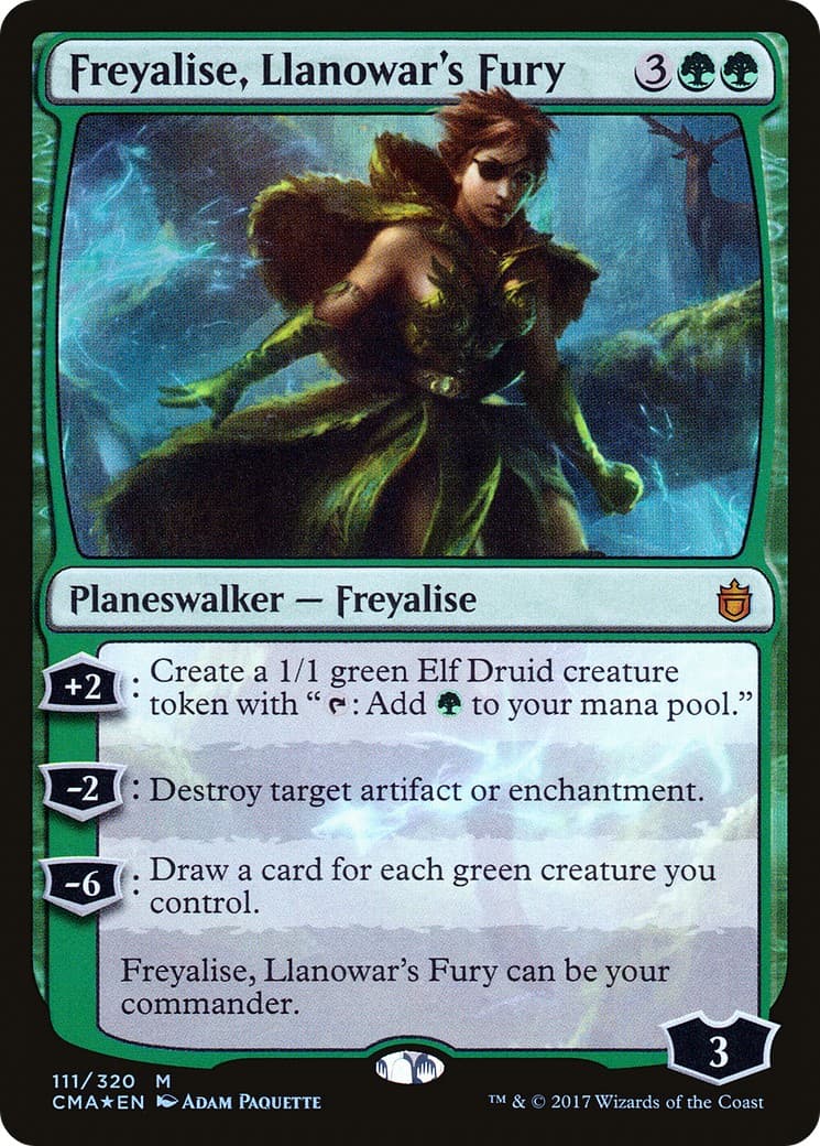 Freyalise, Llanowar's Fury - Image 1
