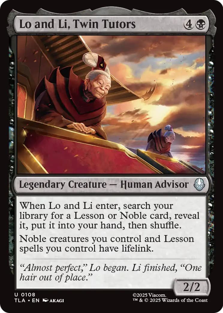 Lo and Li, Twin Tutors - Image 1