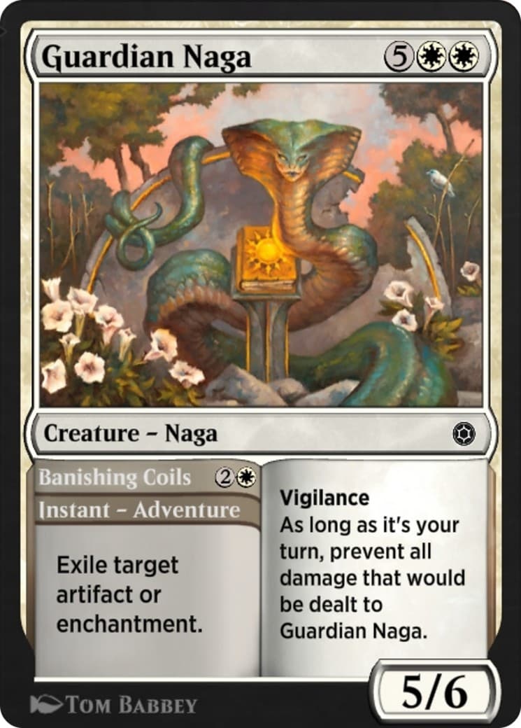 Guardian Naga // Banishing Coils - Image 1