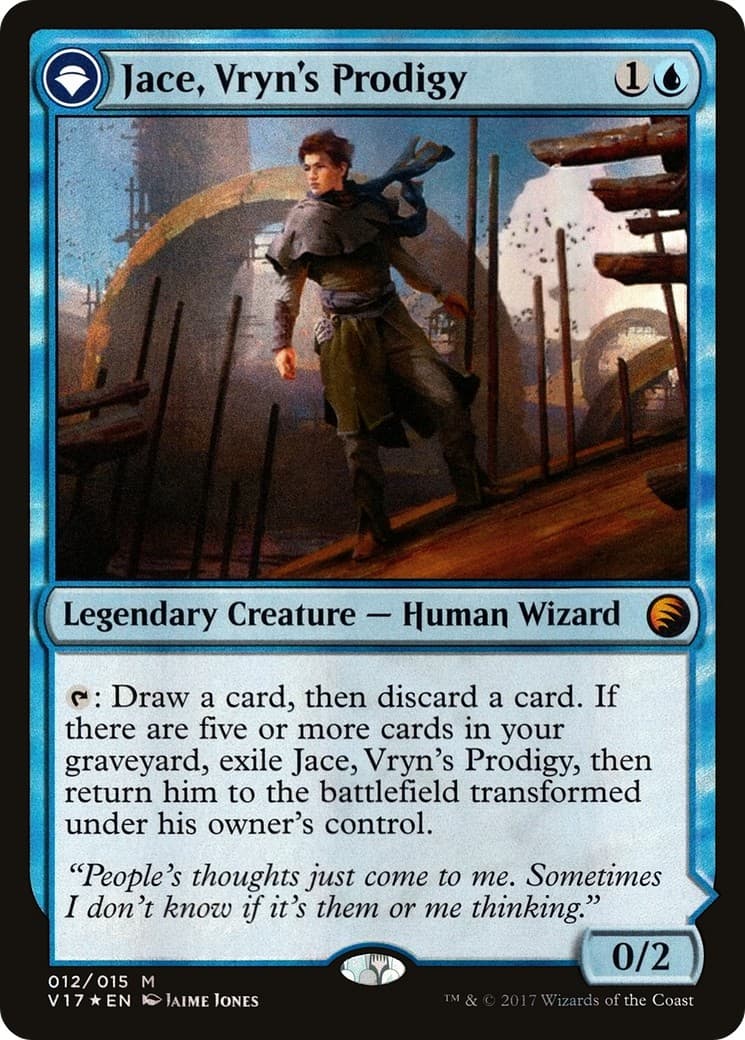 Jace, Vryn's Prodigy // Jace, Telepath Unbound - Image 1