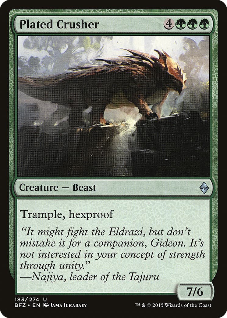 Plated Crusher - Image 1