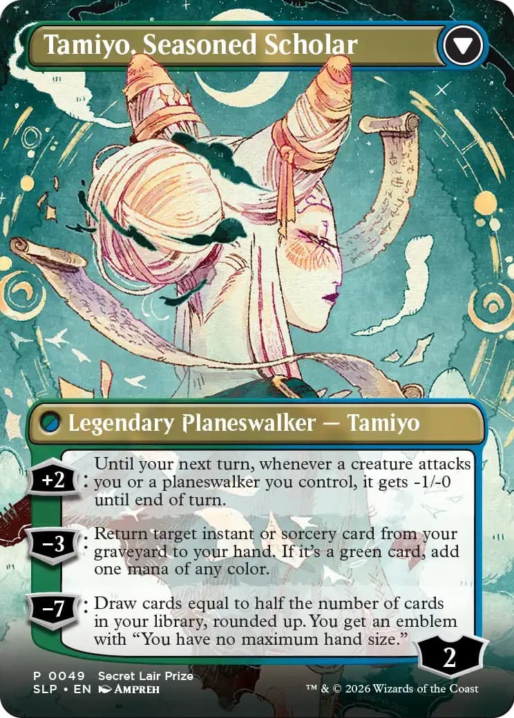Tamiyo, Inquisitive Student // Tamiyo, Seasoned Scholar thumbnail 2