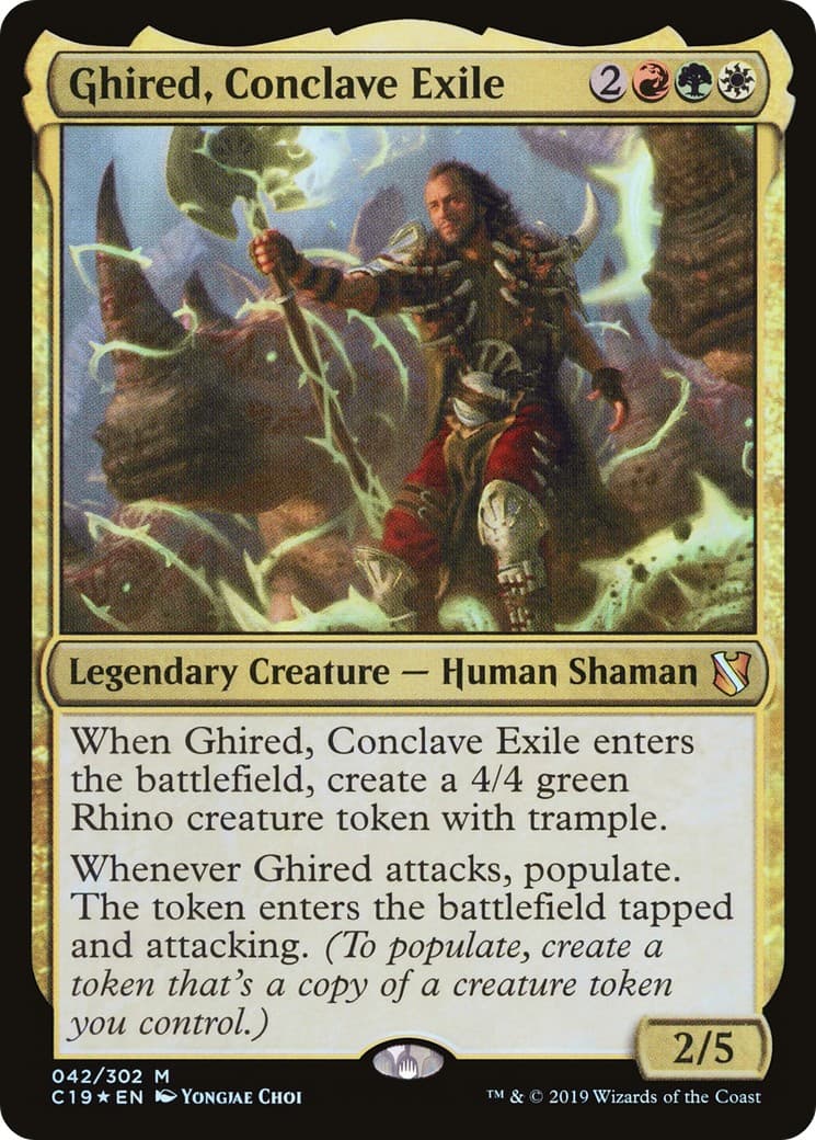 Ghired, Conclave Exile - Image 1