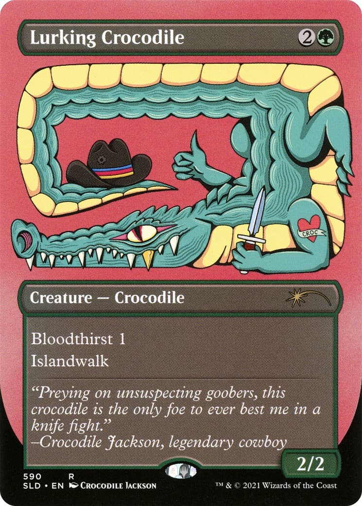 Lurking Crocodile - Image 1