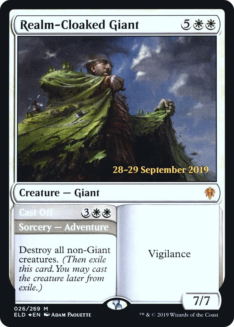 Realm-Cloaked Giant // Cast Off - Image 1