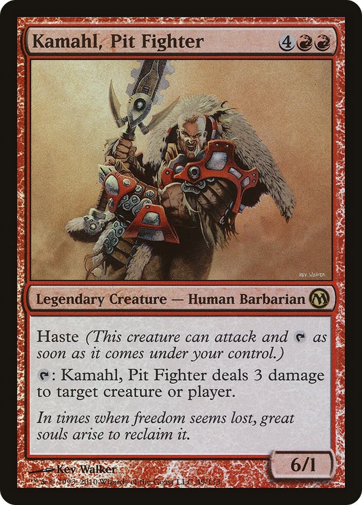 Kamahl, Pit Fighter - Image 1
