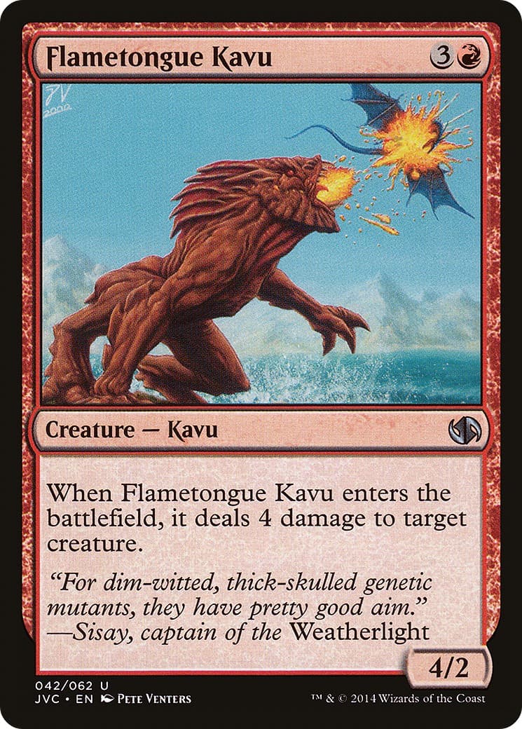 Flametongue Kavu - Image 1