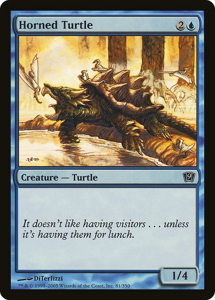 Horned Turtle - Image 1