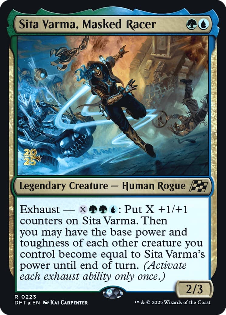 Sita Varma, Masked Racer - Image 1
