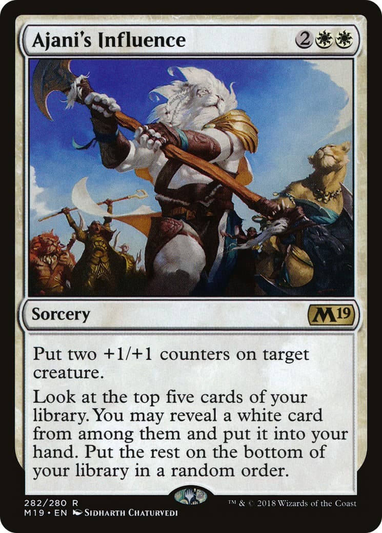 Ajani's Influence - Image 1