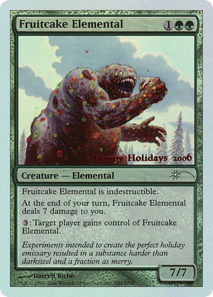 Fruitcake Elemental - Image 1
