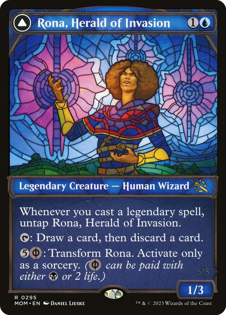 Rona, Herald of Invasion // Rona, Tolarian Obliterator - Image 1