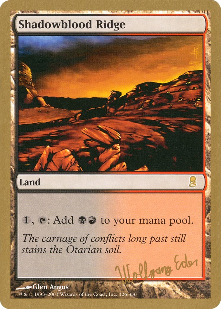 Shadowblood Ridge - Image 1
