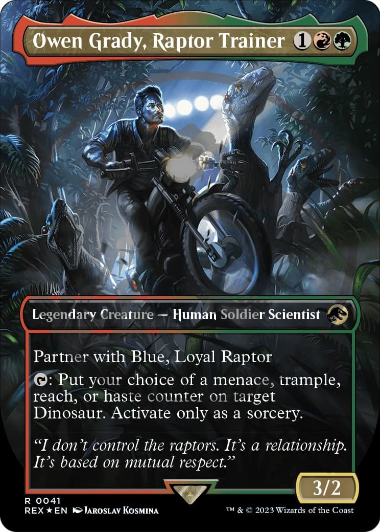 Owen Grady, Raptor Trainer - Image 1