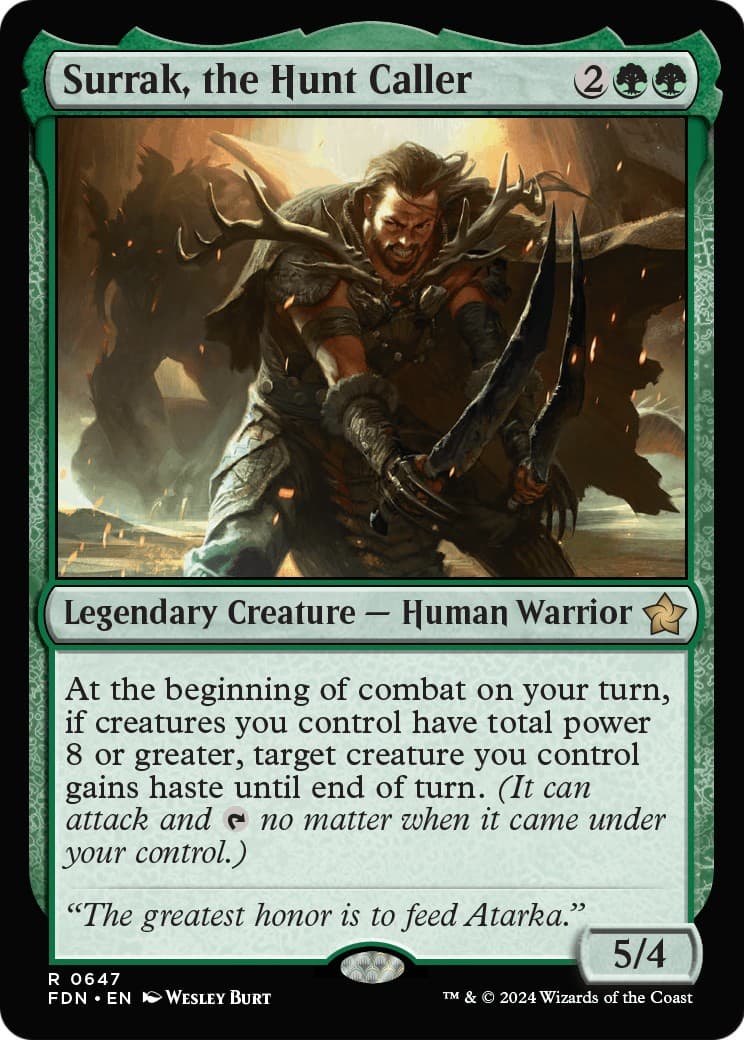 Surrak, the Hunt Caller - Image 1