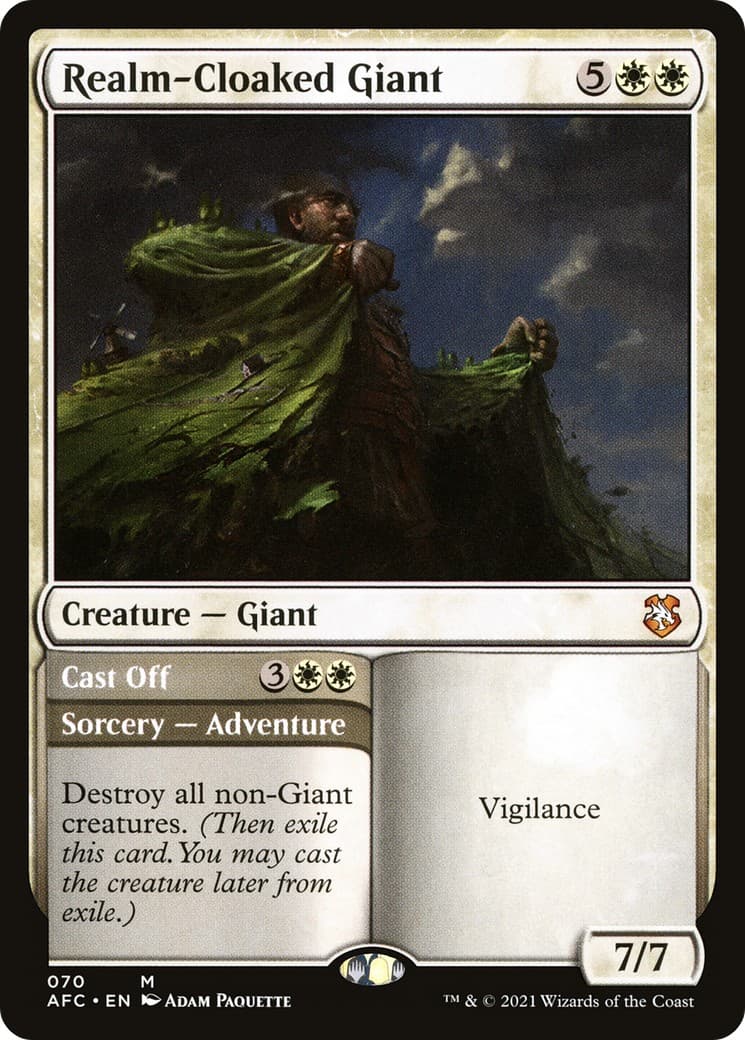 Realm-Cloaked Giant // Cast Off - Image 1
