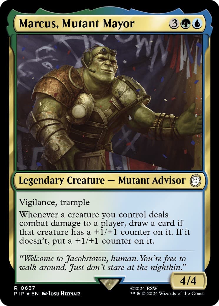 Marcus, Mutant Mayor - Image 1