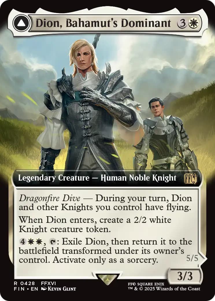 Dion, Bahamut's Dominant // Bahamut, Warden of Light - Image 1