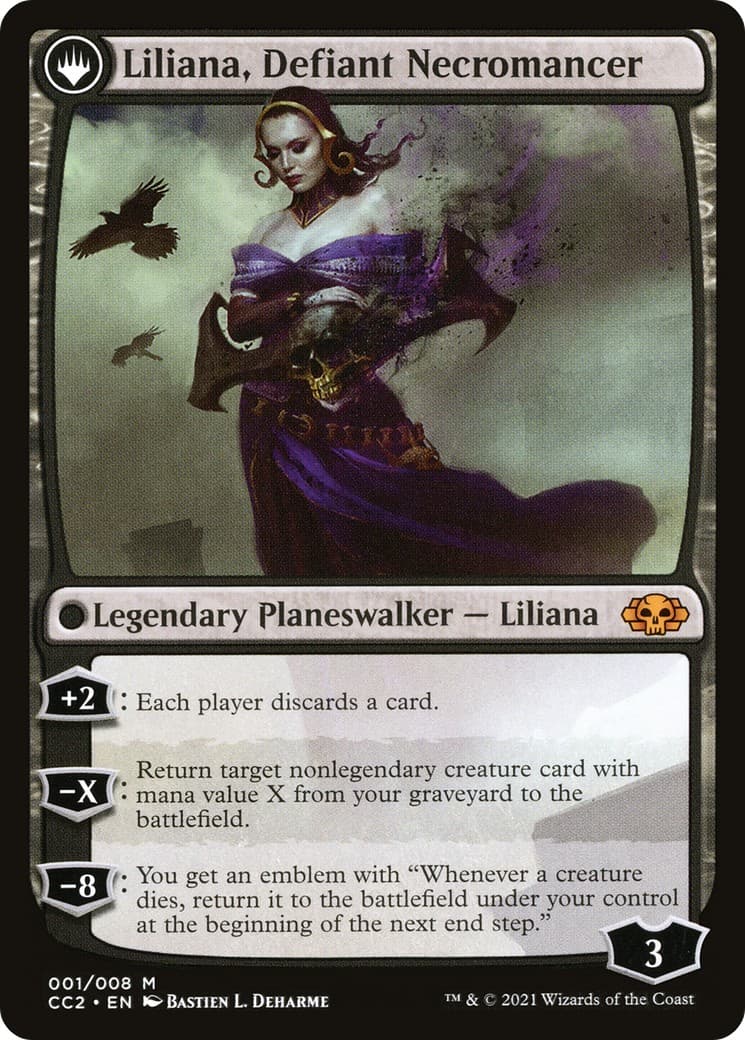 Liliana, Heretical Healer // Liliana, Defiant Necromancer thumbnail 2