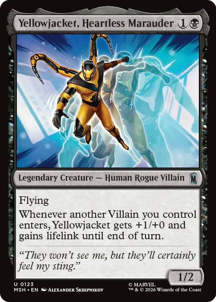 Yellowjacket, Heartless Marauder - Image 1