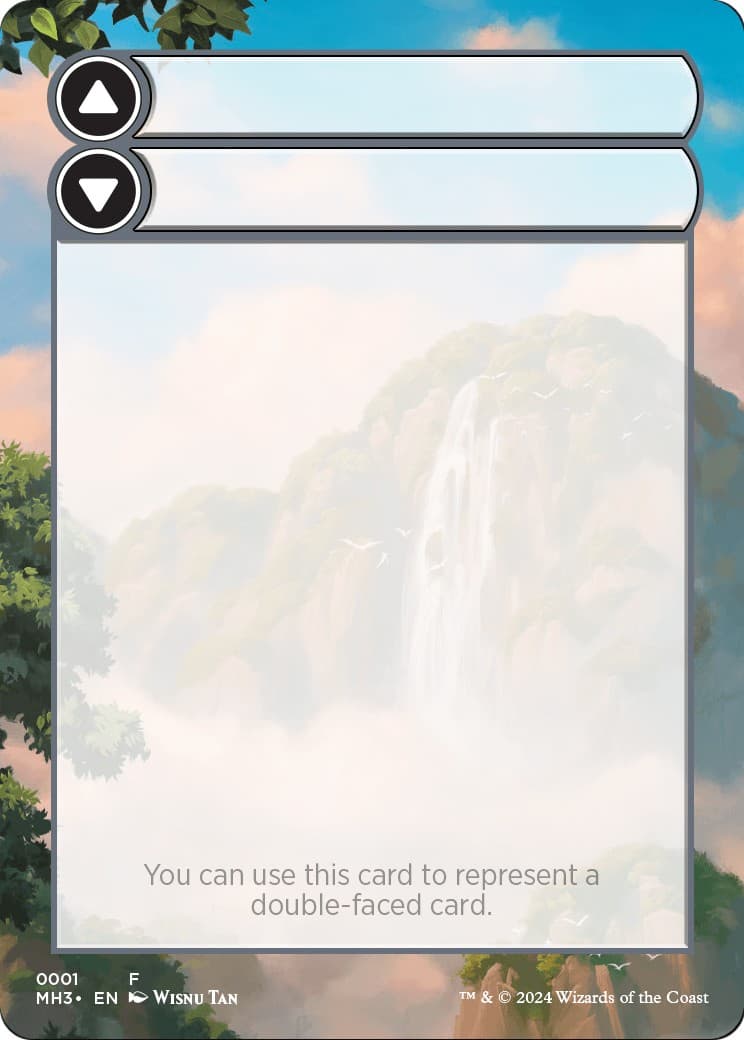 Double-Faced Substitute Card - Image 1