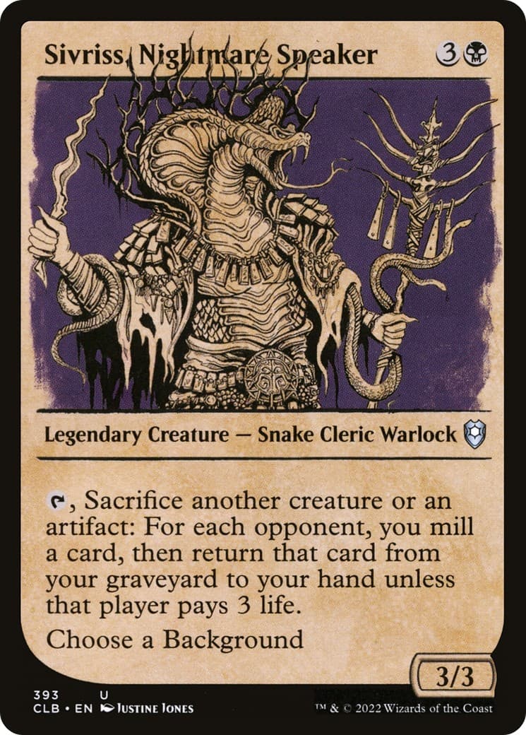 Sivriss, Nightmare Speaker - Image 1