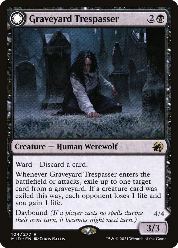 Graveyard Trespasser // Graveyard Glutton - Image 1