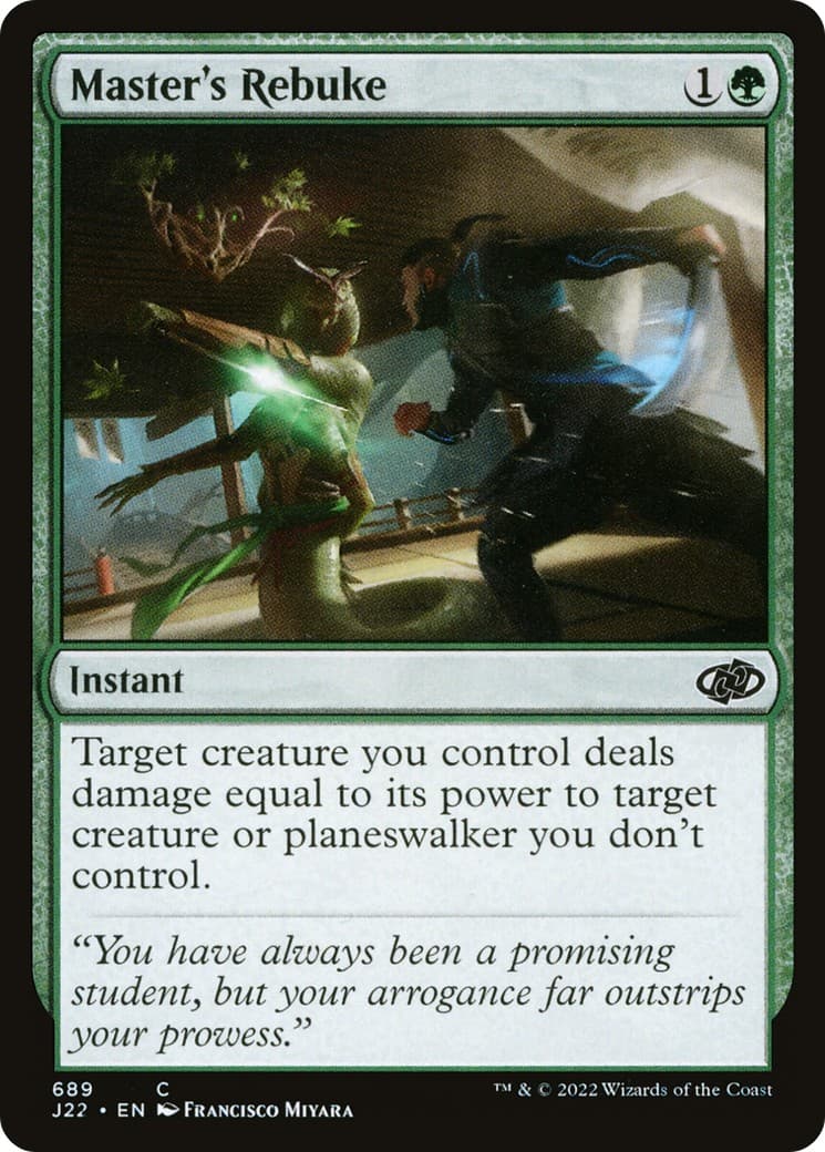 Master's Rebuke - Image 1