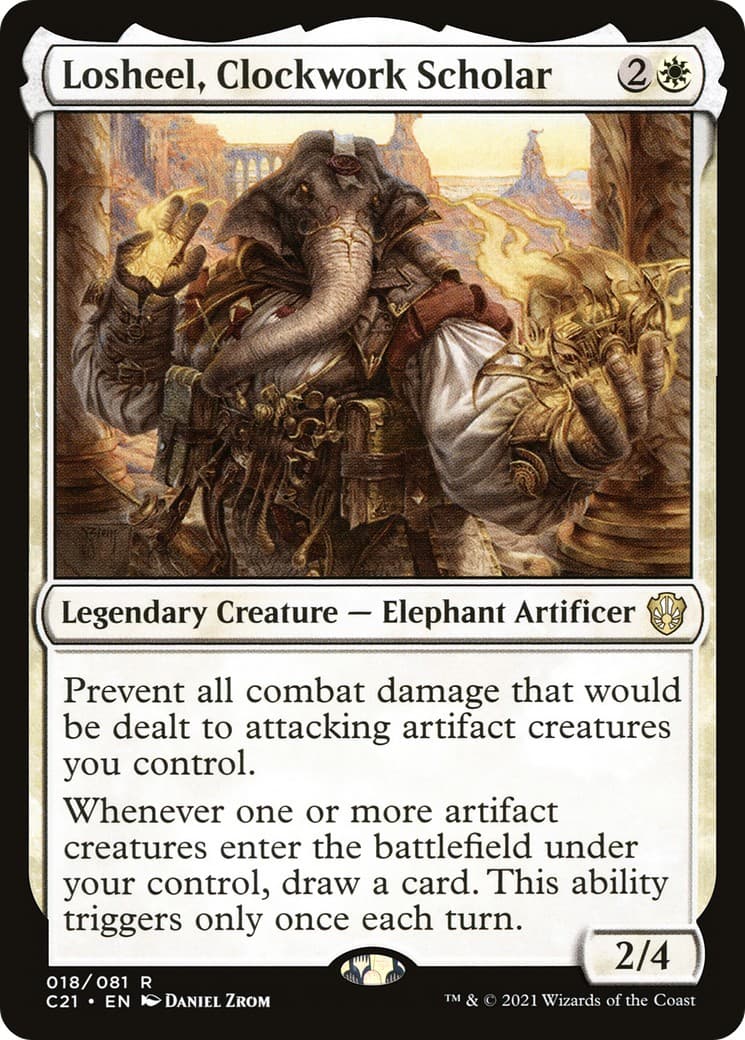 Losheel, Clockwork Scholar - Image 1