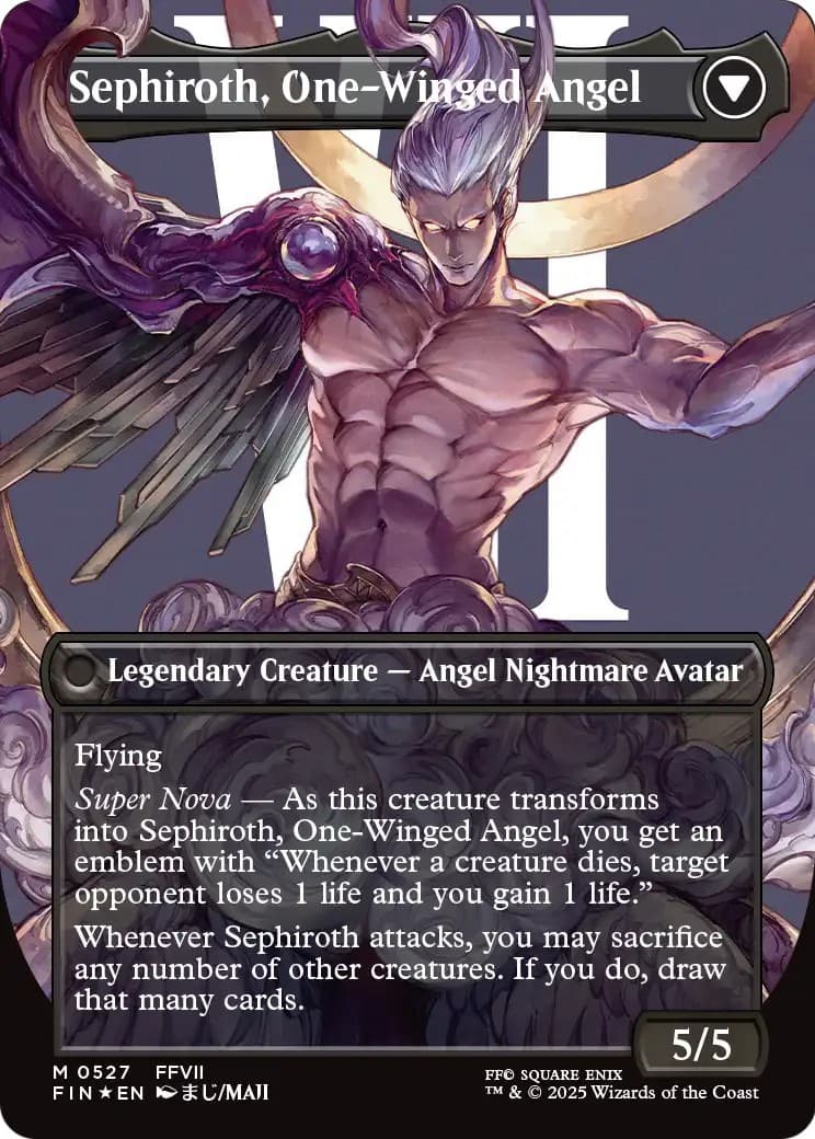 Sephiroth, Fabled SOLDIER // Sephiroth, One-Winged Angel thumbnail 2