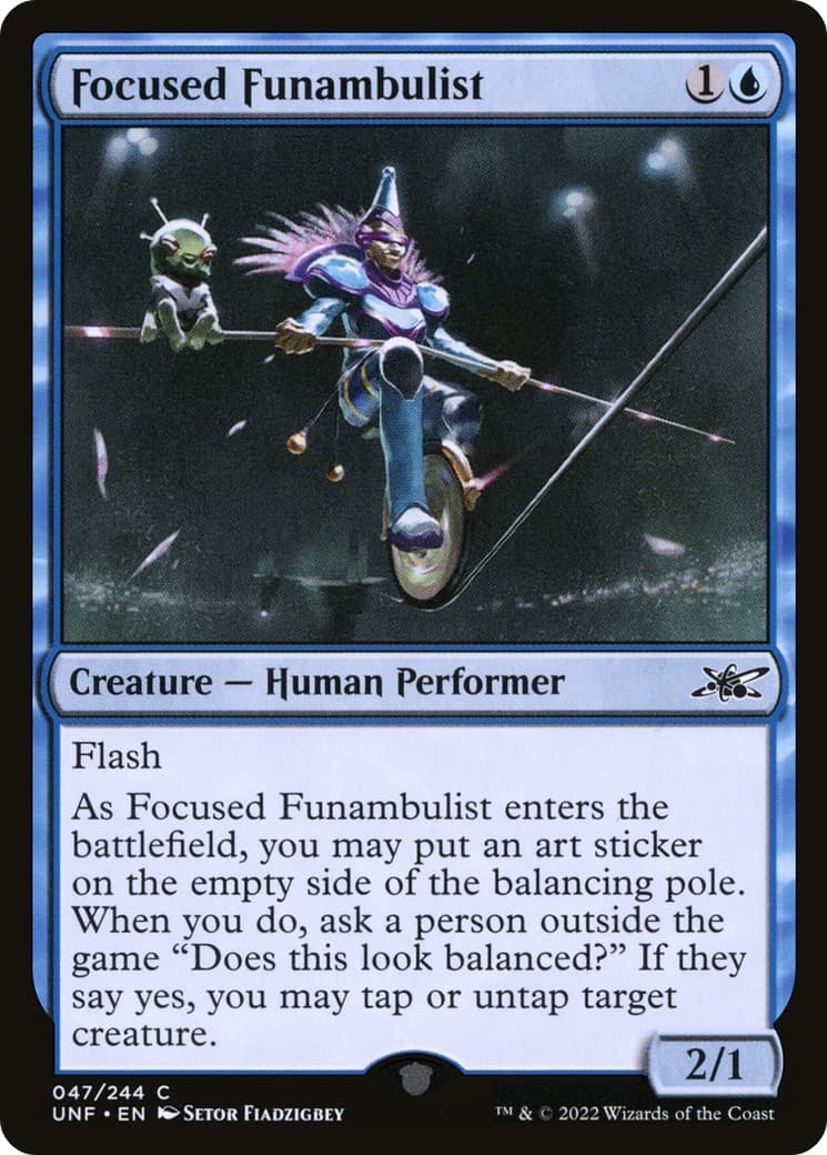 Focused Funambulist - Image 1