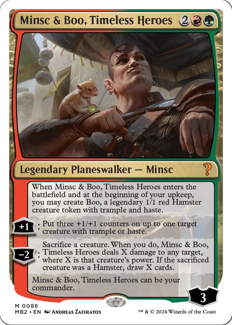 Minsc & Boo, Timeless Heroes - Image 1