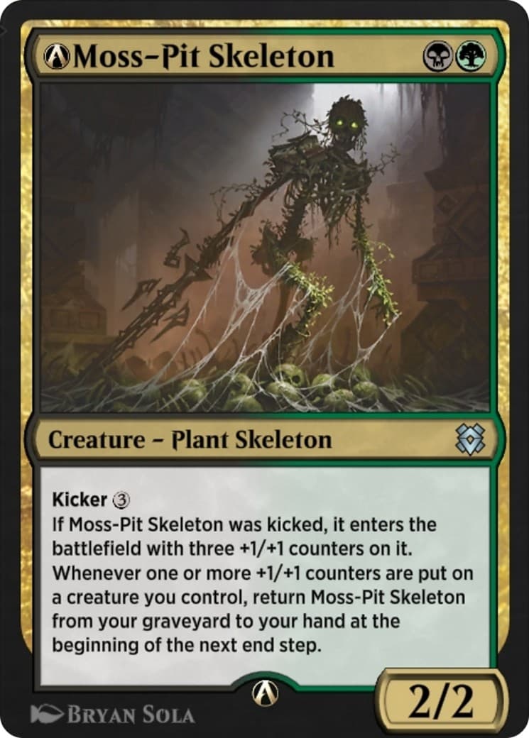 A-Moss-Pit Skeleton - Image 1