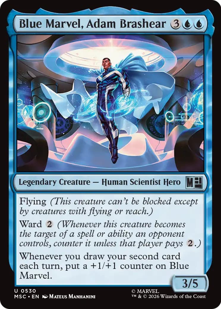 Blue Marvel, Adam Brashear - Image 1