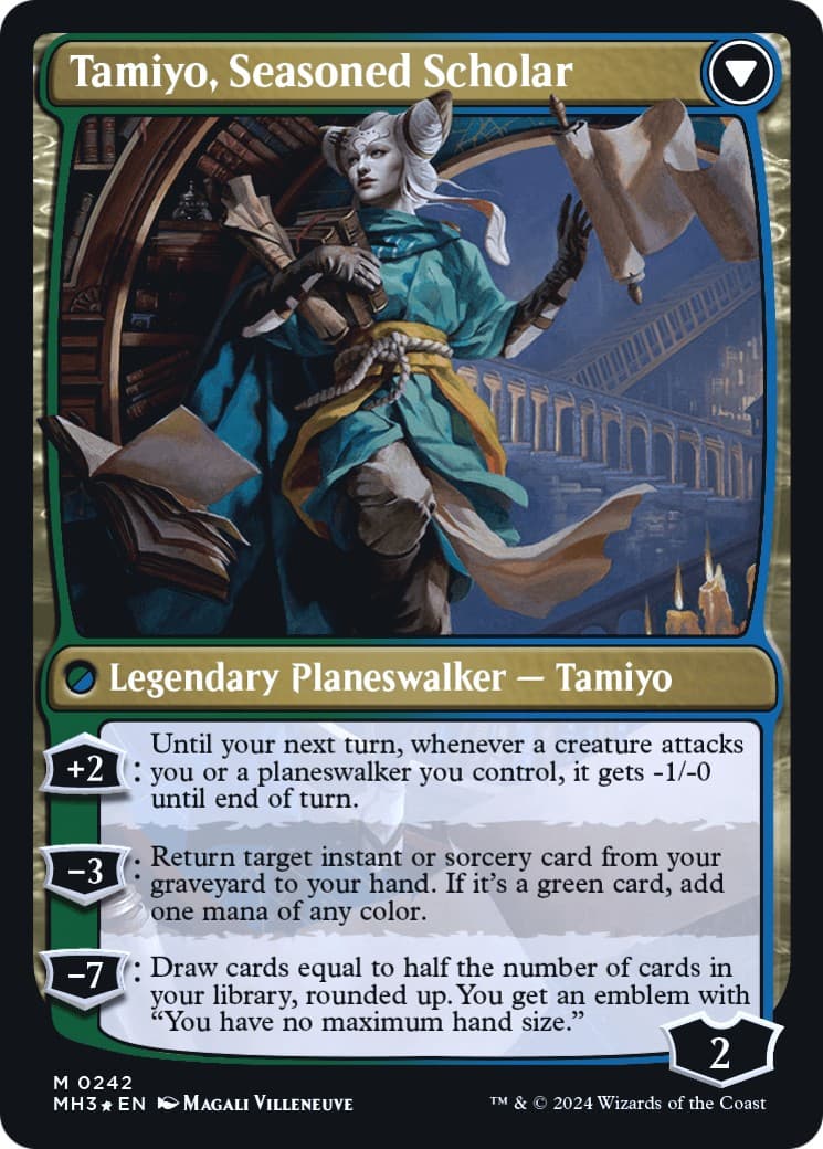 Tamiyo, Inquisitive Student // Tamiyo, Seasoned Scholar thumbnail 2