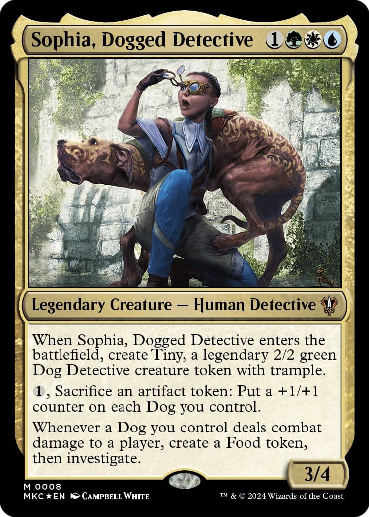 Sophia, Dogged Detective - Image 1