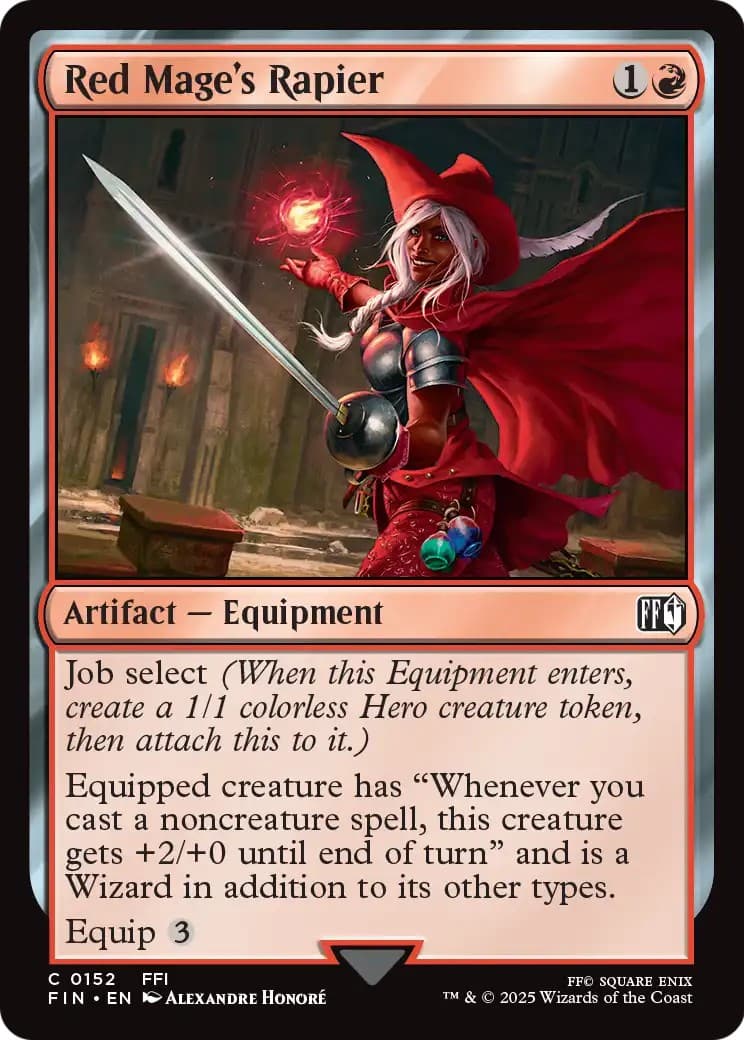 Red Mage's Rapier - Image 1